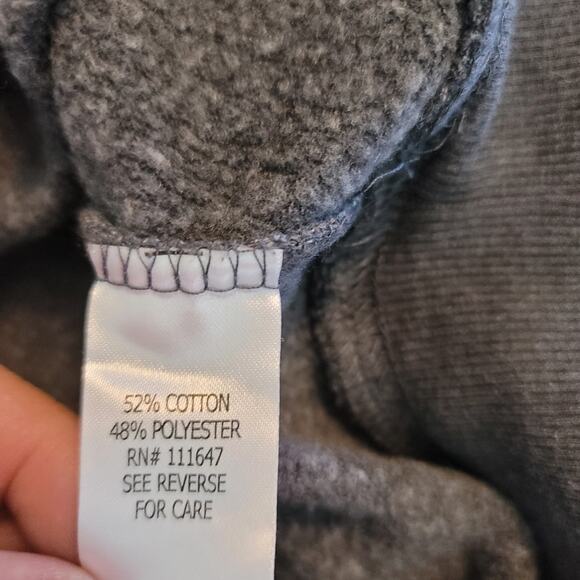 Disney Princess Winter Warm Athletic Gray Crop Sweatshirt S - Picture 5 of 5